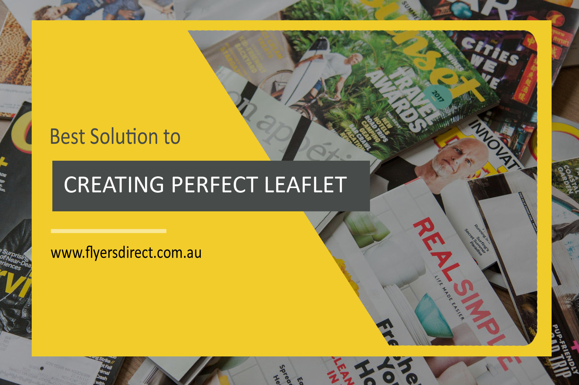 Best Solution to Creating that Perfect Leaflet